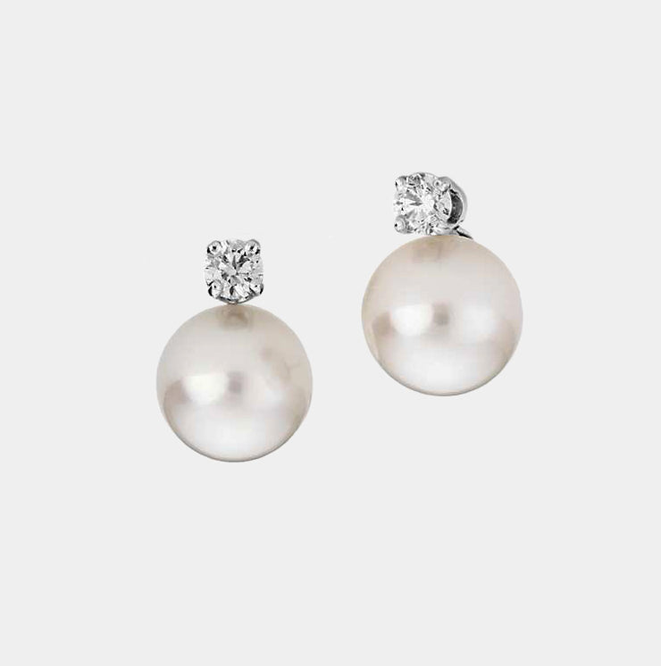 Faro Pearl & Diamond Studs