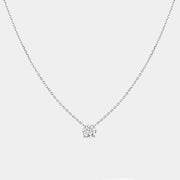 Solitaire Diamond Necklace