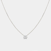 Solitaire Diamond Necklace